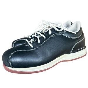 ROCKPORT WORKS ladies size 10 safety shoe steel toe Black excellent condition